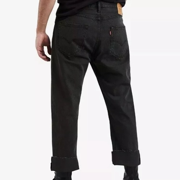 Levi's Men's 501 Original Custom Pleat Jeans - Picture 2 of 7